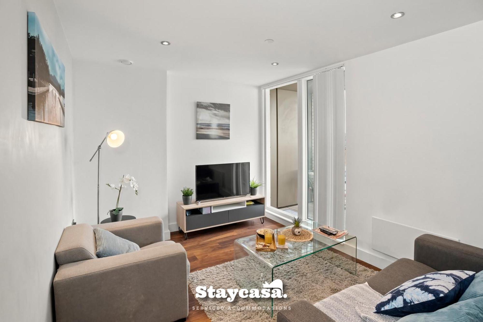 Spectacular Apartment Balcony View In City Centre Manchester Zewnętrze zdjęcie