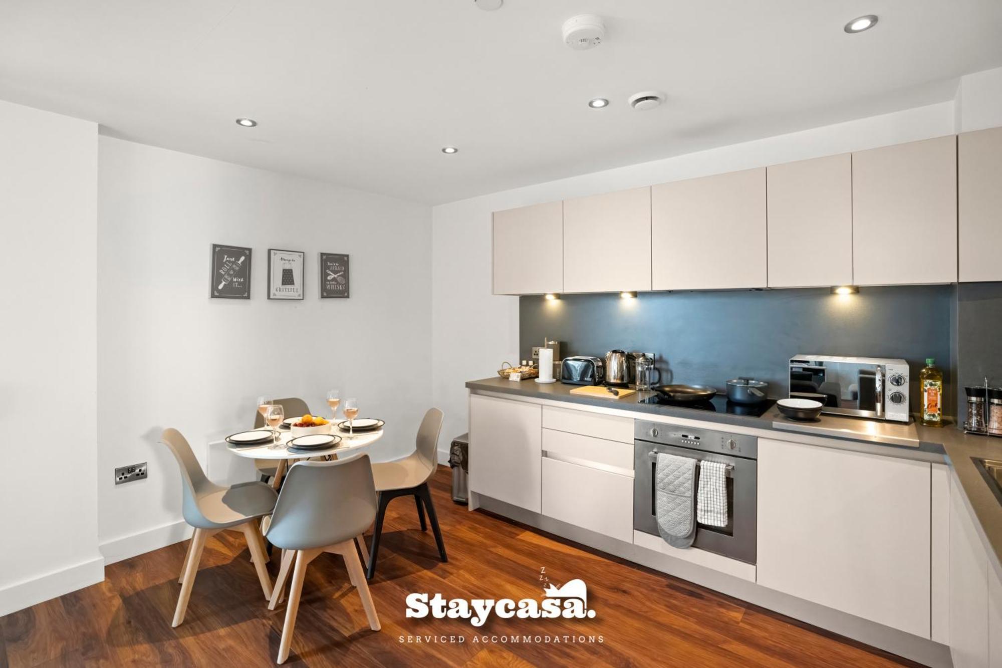 Spectacular Apartment Balcony View In City Centre Manchester Zewnętrze zdjęcie